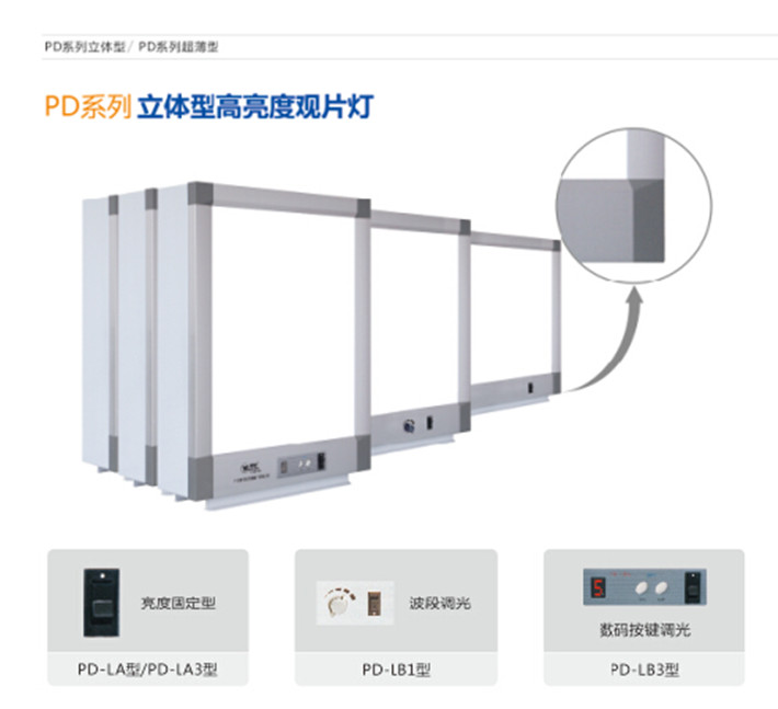 供应粤华PD系列立体型高亮度观片灯   710  