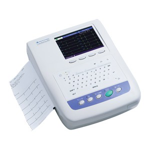 日本光电​六道全自动分析心电图机ECG-1250P