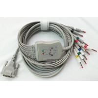 Hellige海力格心电图机导联线-Avionics (Del Mar) EKG cable